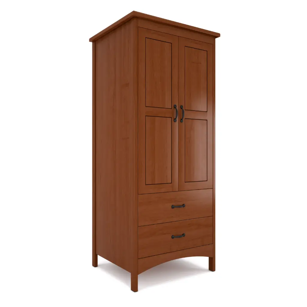Metro Wardrobe 30"Wide - 2Door 2Drawer