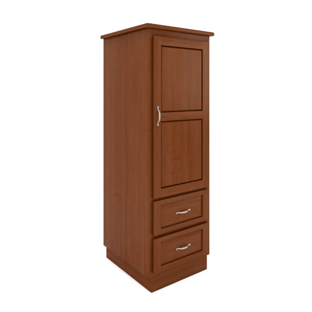Brookside Wardrobe 24"Wide - 1Door 2Drawer