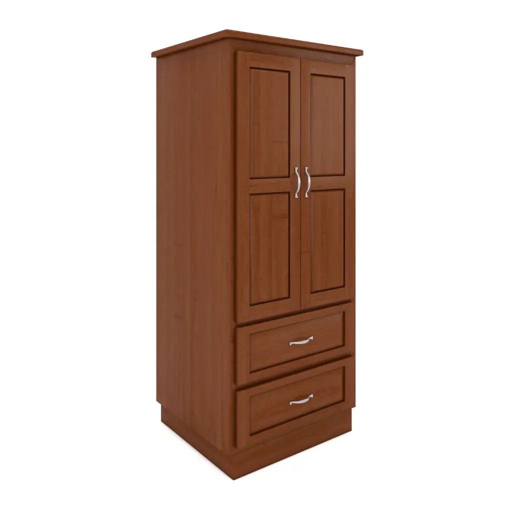 Brookside Wardrobe 30"Wide - 2Door 2Drawer