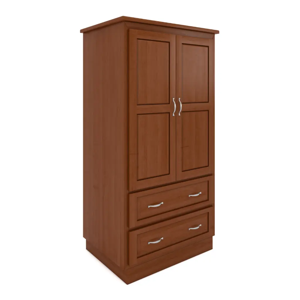 Brookside Wardrobe 36"Wide - 2Door 4Drawer