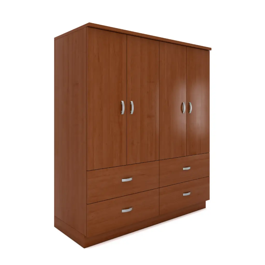 Milano Wardrobe 60"Wide - 4Door 4Drawer