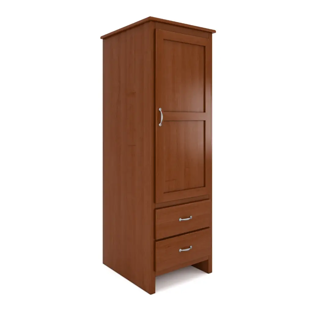 Raleigh Wardrobe 24"Wide - 1Door 2Drawer
