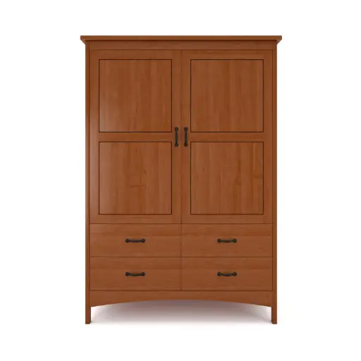 Metro Wardrobe 48"Wide - 2Door 4Drawer