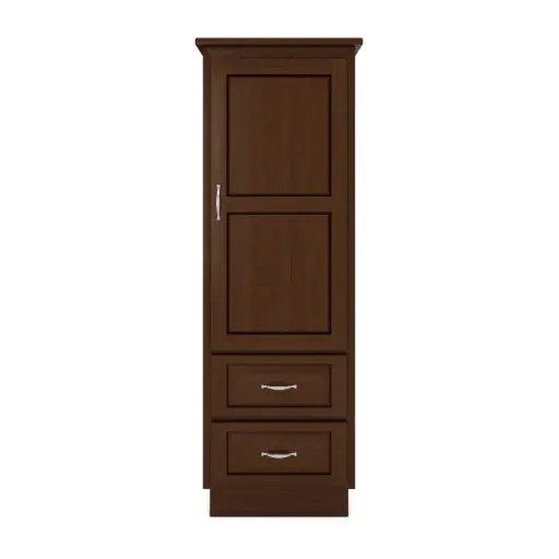 Brookside Wardrobe 24"Wide - 1Door 2Drawer