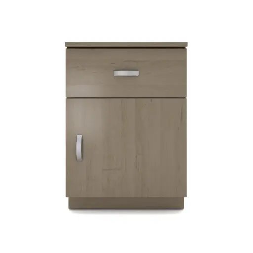 Milano Bedside 1Door 1Drawer  