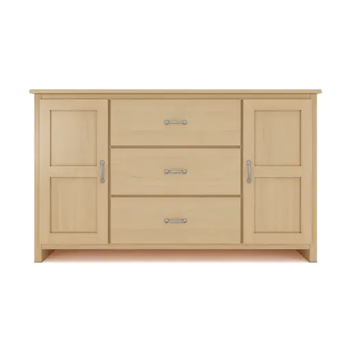 Raleigh Buffet 60"Wide - 2Door 3Drawer