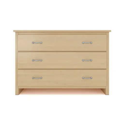 Raleigh Dresser 3 Long Drawers