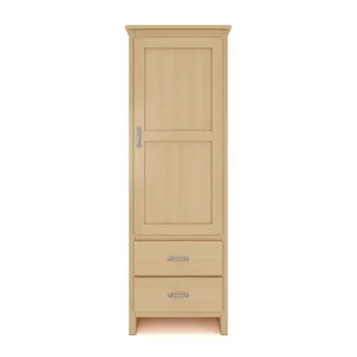 Raleigh Wardrobe 24"Wide - 1Door 2Drawer